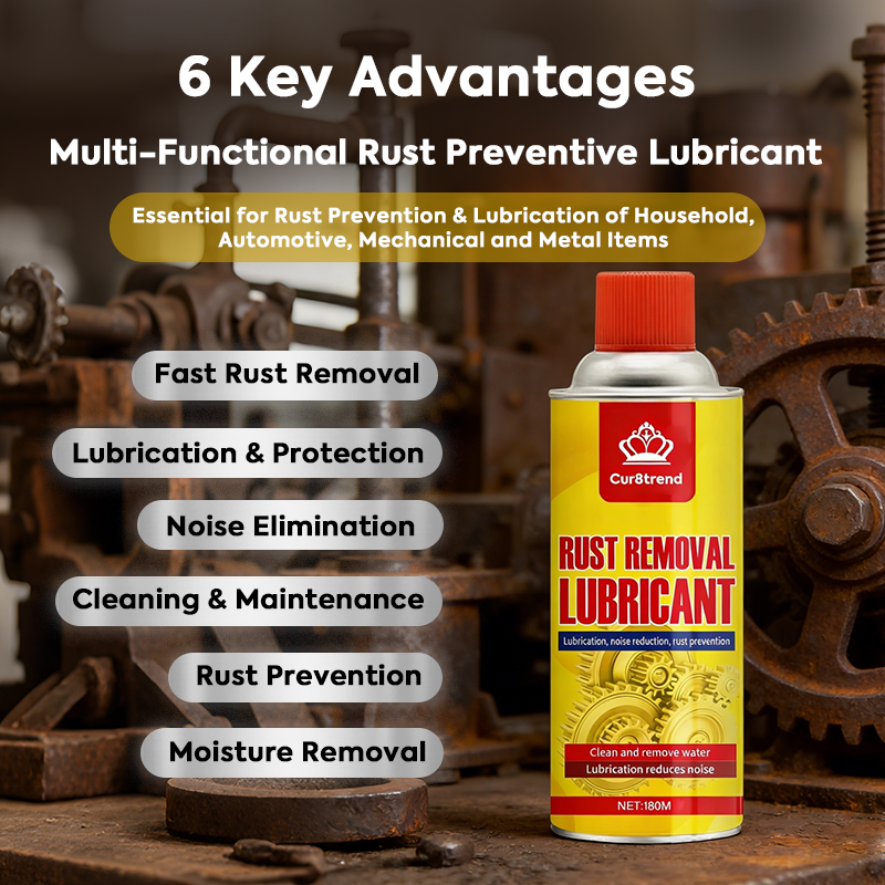 Mysite Spray Lubricante Antióxido Eliminador de Óxido 180ml