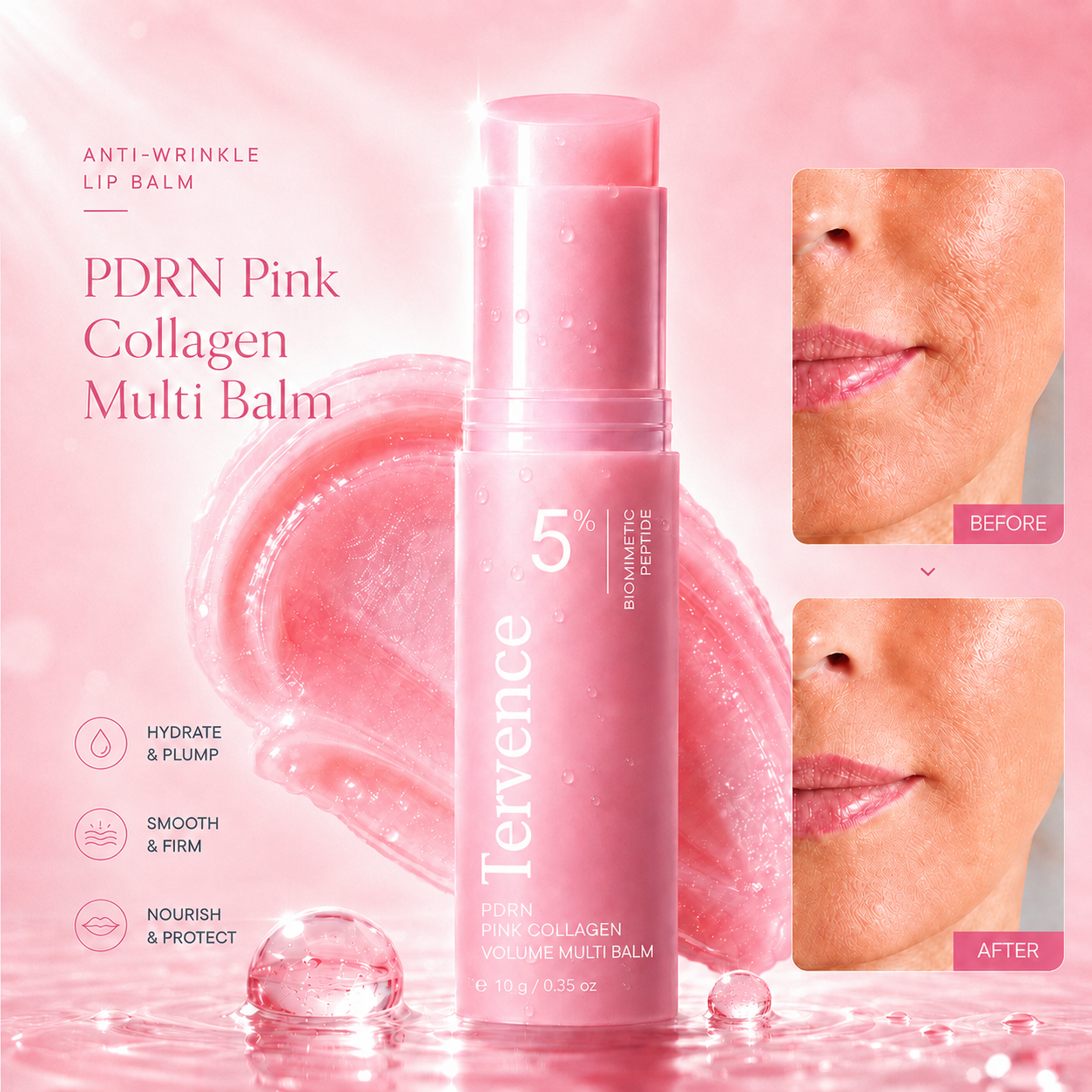 Vrerudite PDRN Pink Collagen Volume Multi Bálsamo Antiarrugas