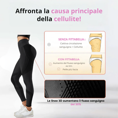 Leggings Anticelulíticos 3D FittaBella Sculptura Redefine tu Silueta